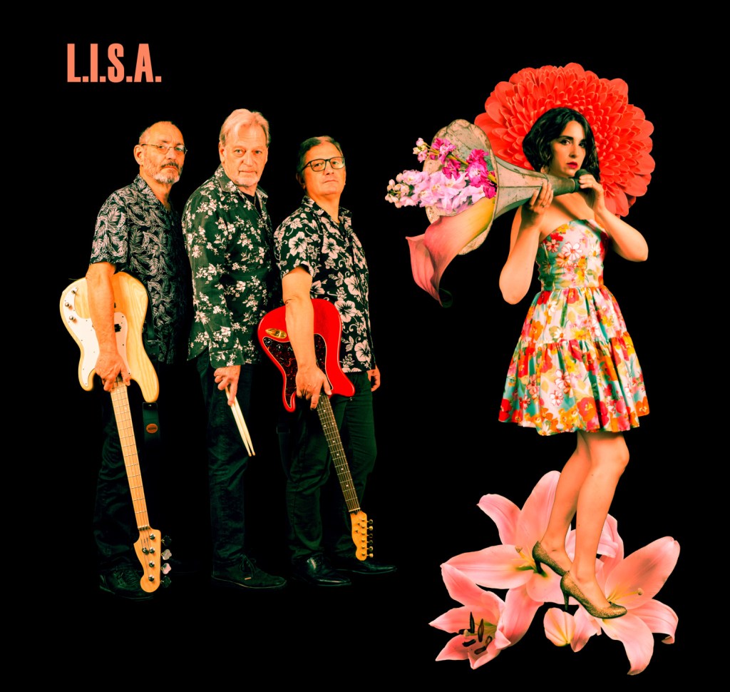 L.I.S.A. - Photo with Lisa Rosillo, Vincenzo Alicandro, Christian Verlent, Jacques Marez
